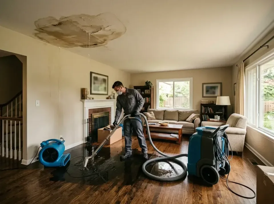 attic-pipe-burst-ceiling-drip-008 — frequently asked questions, Water Damage Restoration & Carpet Care in Sharpsburg, PA